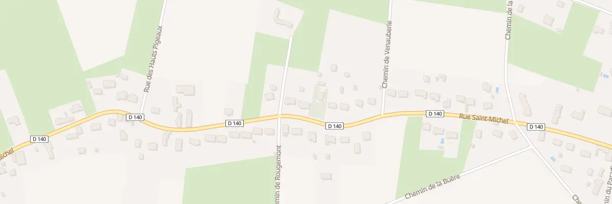 Plan du 608 Rue Saint Michel à Loury