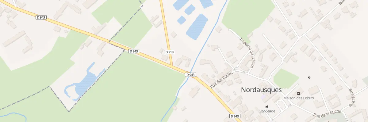 Plan du 984 Rue Nationale No 43 à Nordausques