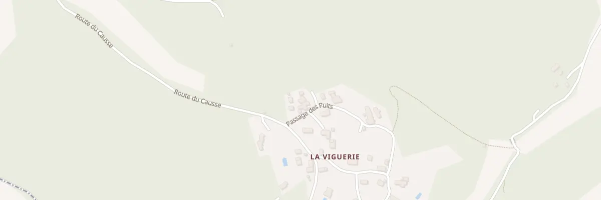 Plan du 5145 La Viguerie à Salles-Courbatiès