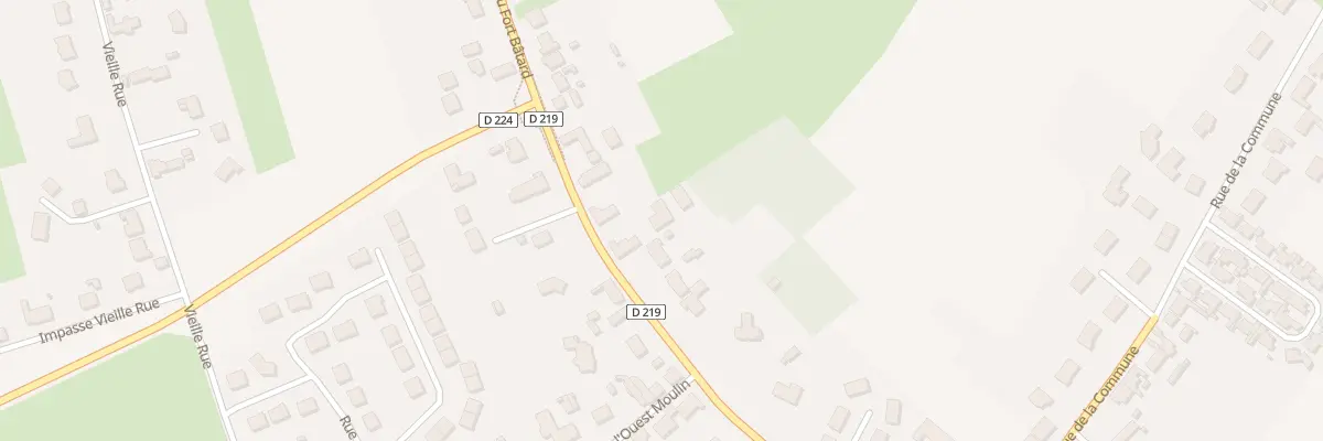 Plan du 336 Rue du Fort Batard à Audruicq