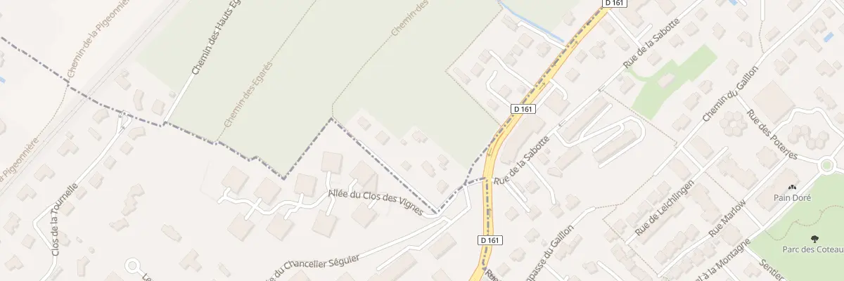 Plan du 200B Rte de l’Etang la Ville à Mareil-Marly
