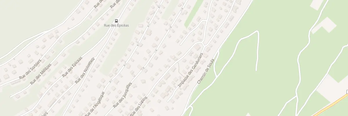 Plan du 9101 Rue des Lupins aux Angles