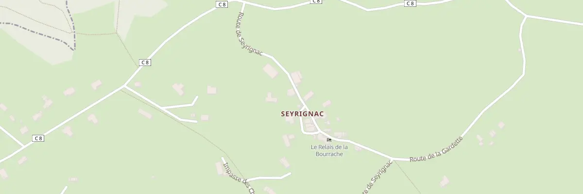 Plan du 5007 Seyrignac à Lunan