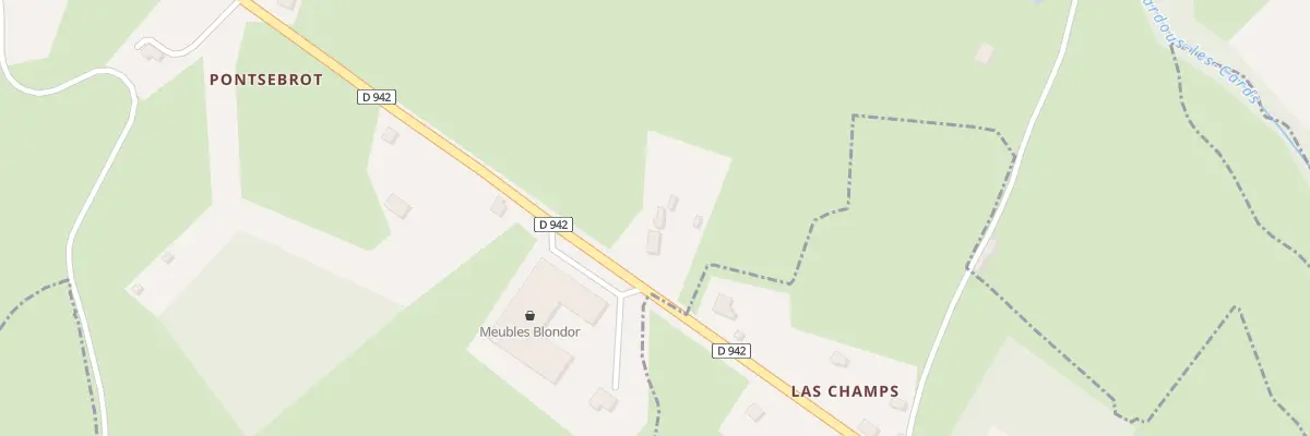 Plan du 5135 Le Pont Evrard à Moutier-d’Ahun