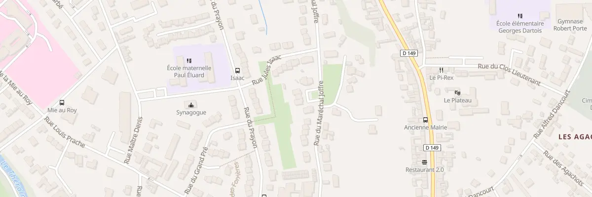 Plan du 39 Rue du Maréchal Joffre à Beauvais