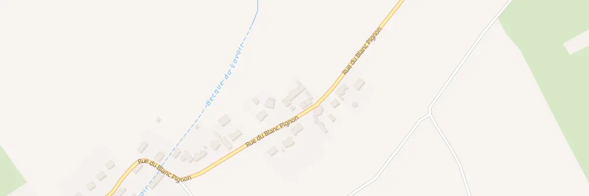 Plan du 697 Rue du Blanc Pignon à Zutkerque