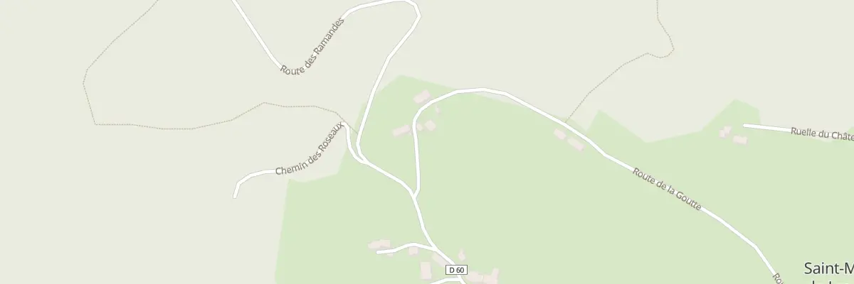 Plan du 5029 La Goutte à Saint-Merd-de-Lapleau
