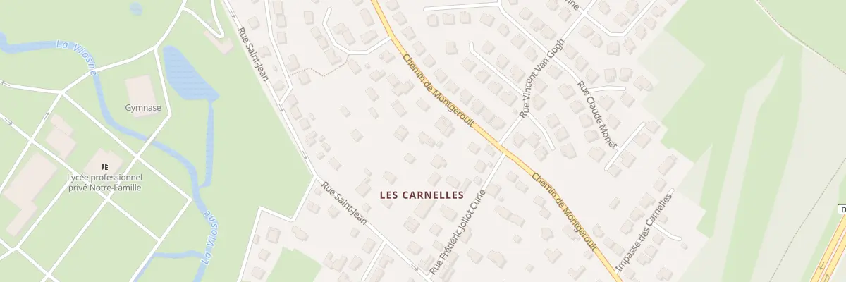 Plan du 59A Che de Montgeroult à Osny