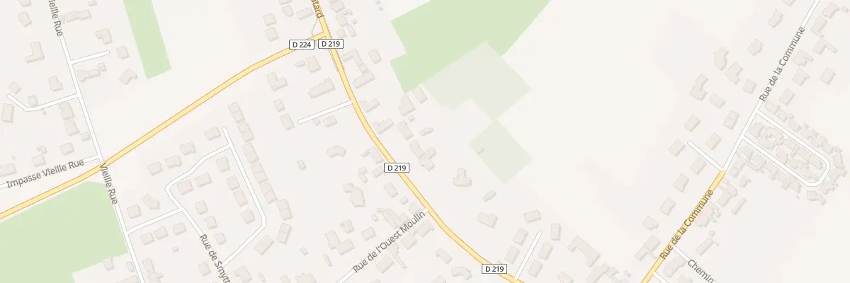 Plan du 284 Rue du Fort Batard à Audruicq