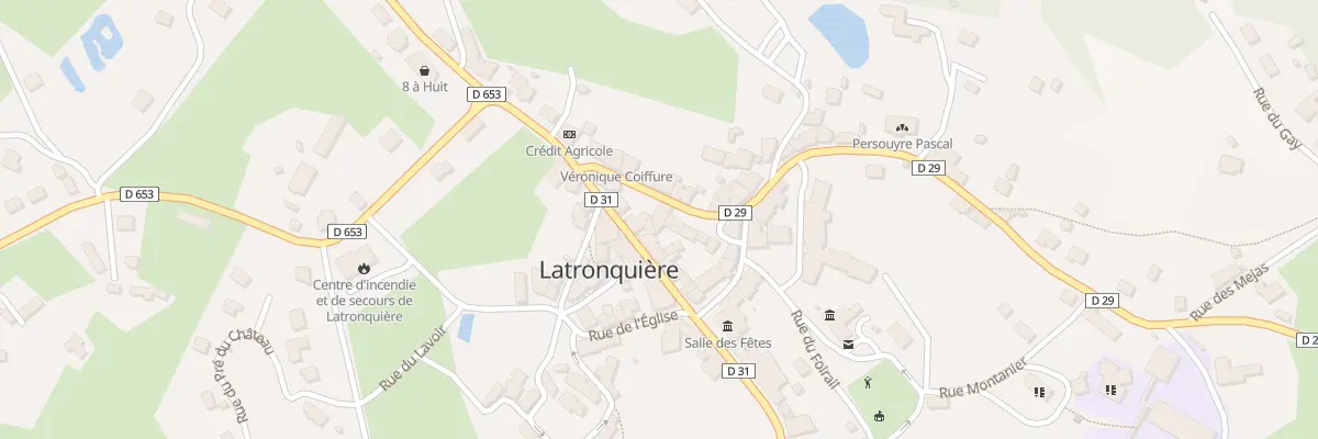 Plan du 5057F Rue du Mas Del Sartre à Latronquière