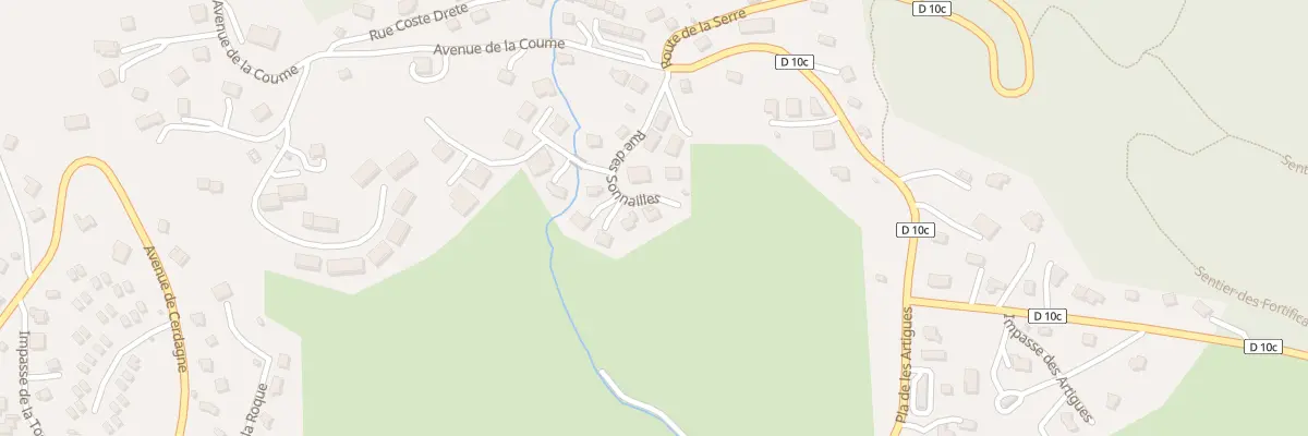 Plan du 5001 Rue des Sonailles à Bolquère