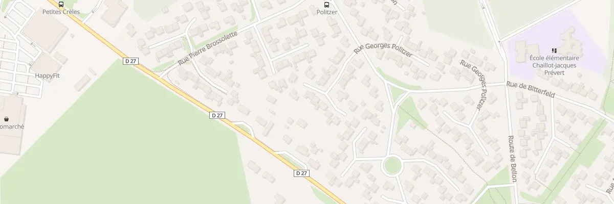 Plan du 26 Rue Georges Politzer à Vierzon