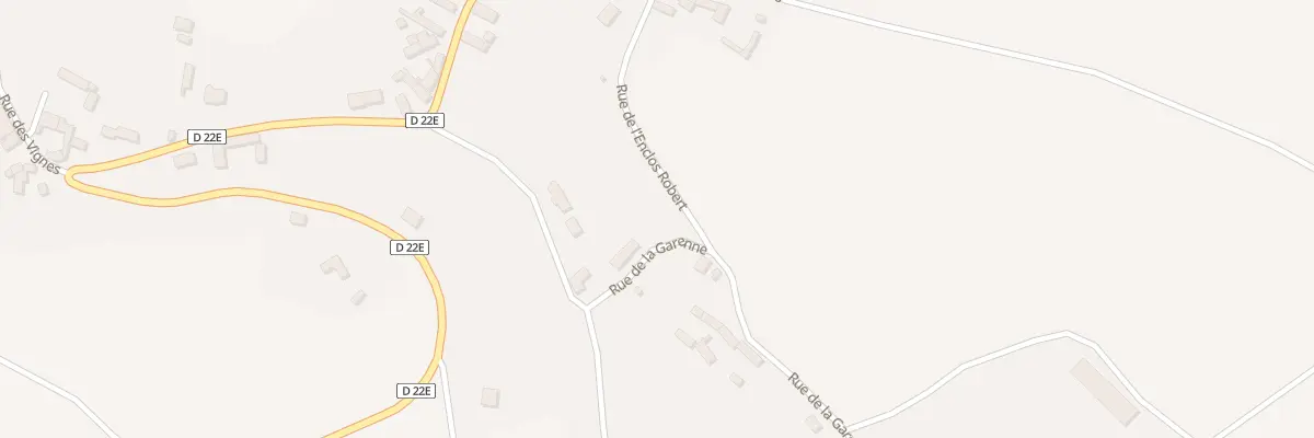 Plan du 21 Rue de la Garenne à Berville