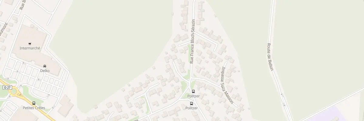 Plan du 38 Rue France Bloch-sérazin à Vierzon