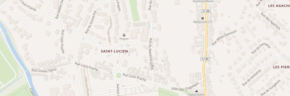 Plan du 9 Rue du Maréchal Joffre à Beauvais