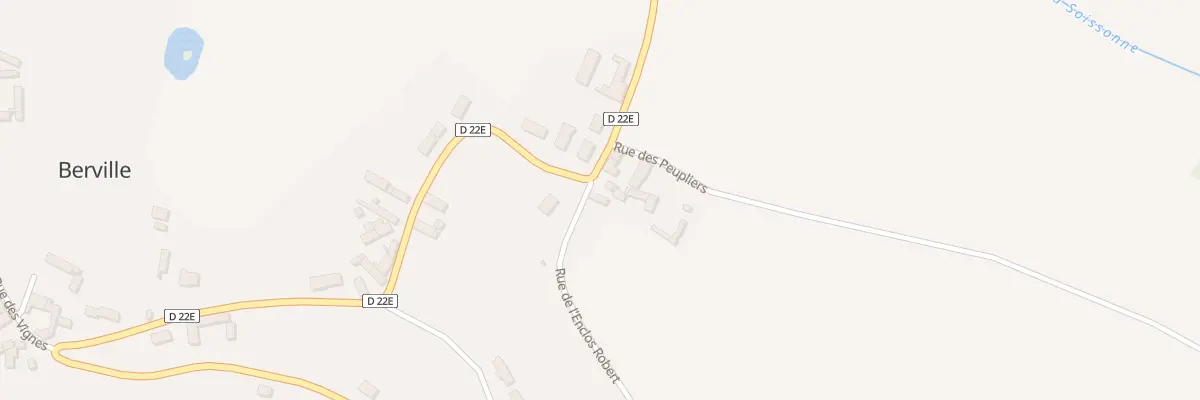 Plan du 3 Rue de l’Enclos Robert à Berville
