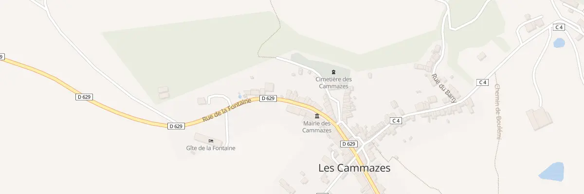 Plan du 36 Rue de la Fontaine aux Cammazes
