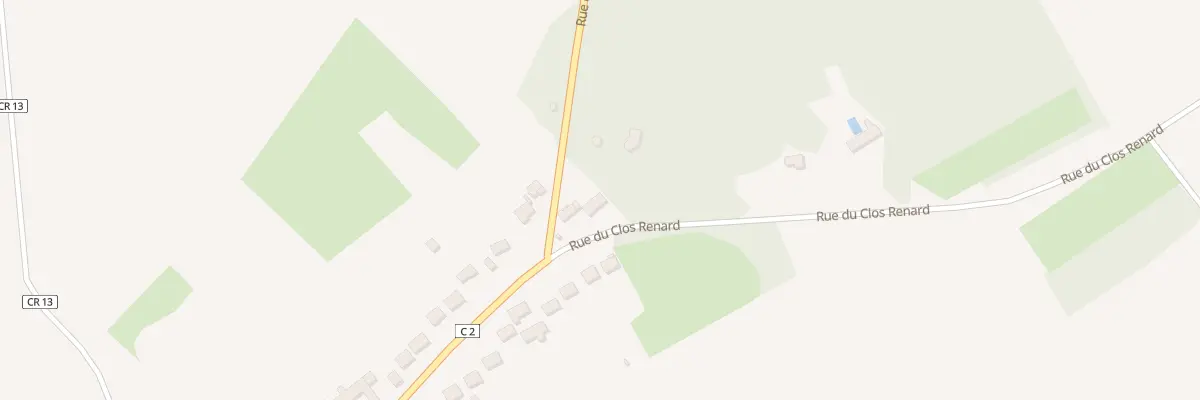 Plan du 41 Rte du Clos Renard à Sermaise