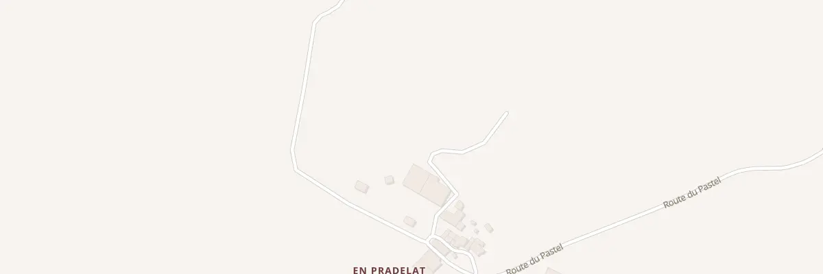 Plan du 5064 En Pradelat à Lacroisille