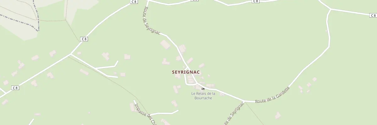 Plan du 5426F Seyrignac à Lunan