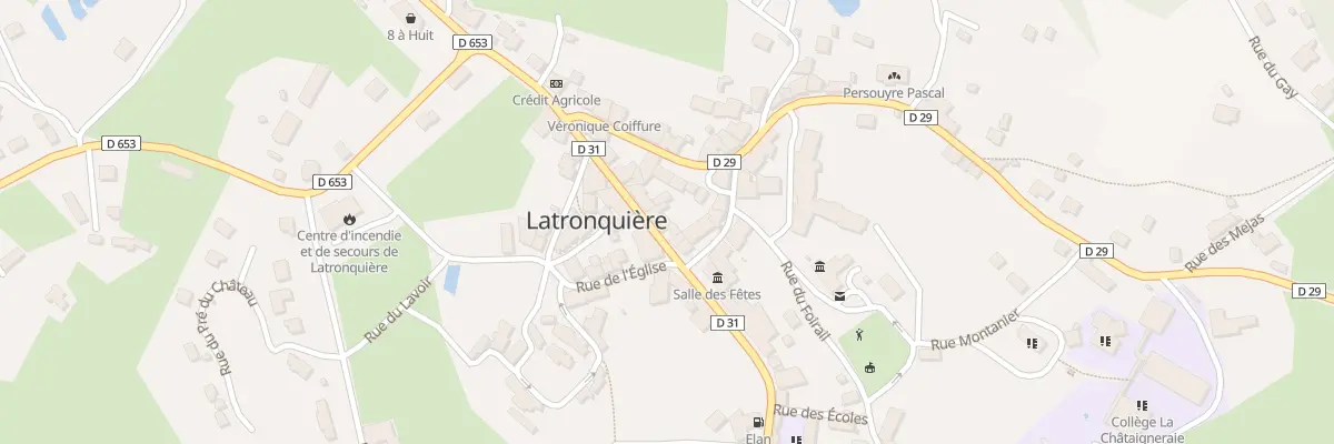 Plan du 5102F Rue des Chevaliers de Malte à Latronquière
