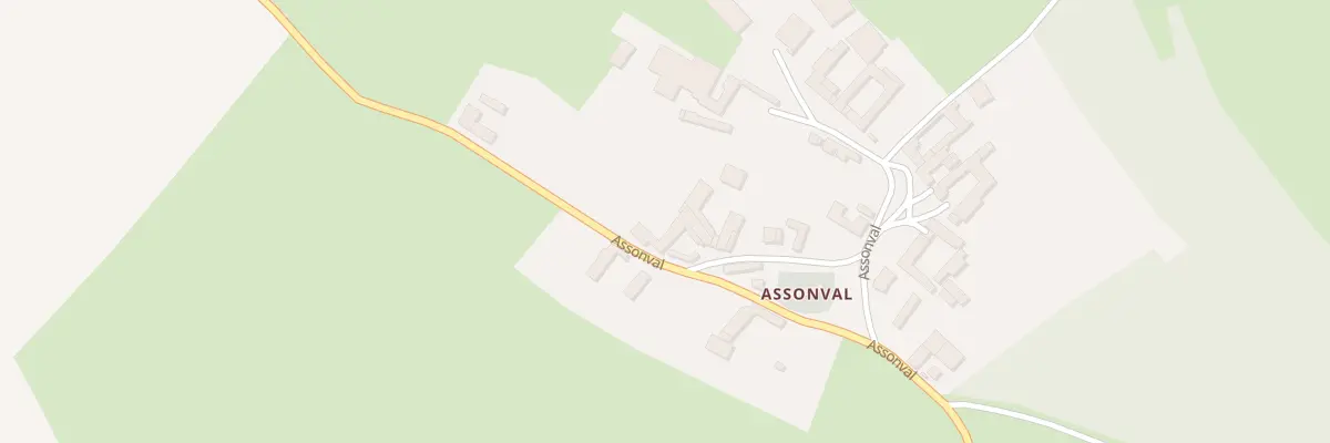 Plan du 3 Assonval à Renty