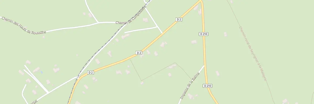 Plan du 2294 Rte de Saint Jean Mirabel à Lunan