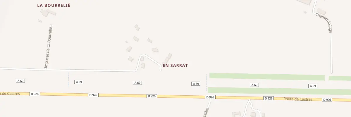Plan du 5056 En Sarrat à Saint-Germain-des-Prés