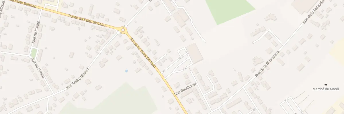 Plan du 54 Rte de Puits Berteau à Vierzon