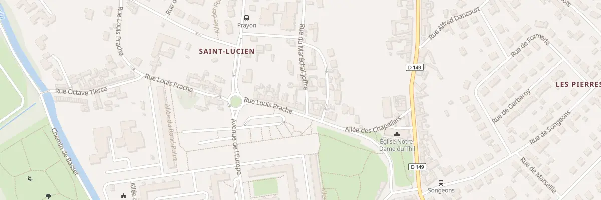 Plan du 18 Rue Louis Prache à Beauvais
