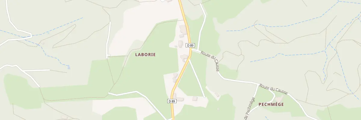 Plan du 5023 Laborie à Viazac