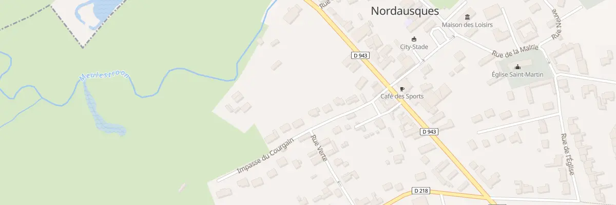 Plan du 114 Rue Verte à Nordausques