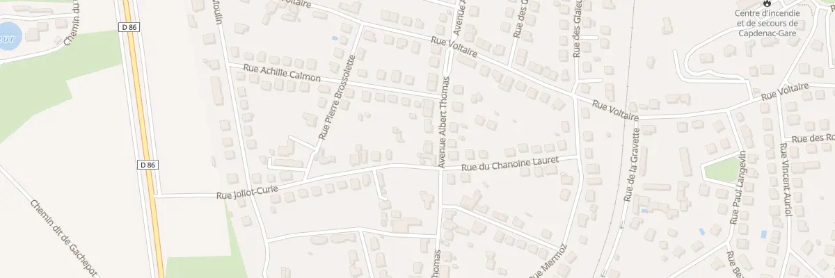 Plan du 94 Av Albert Thomas à Capdenac-Gare