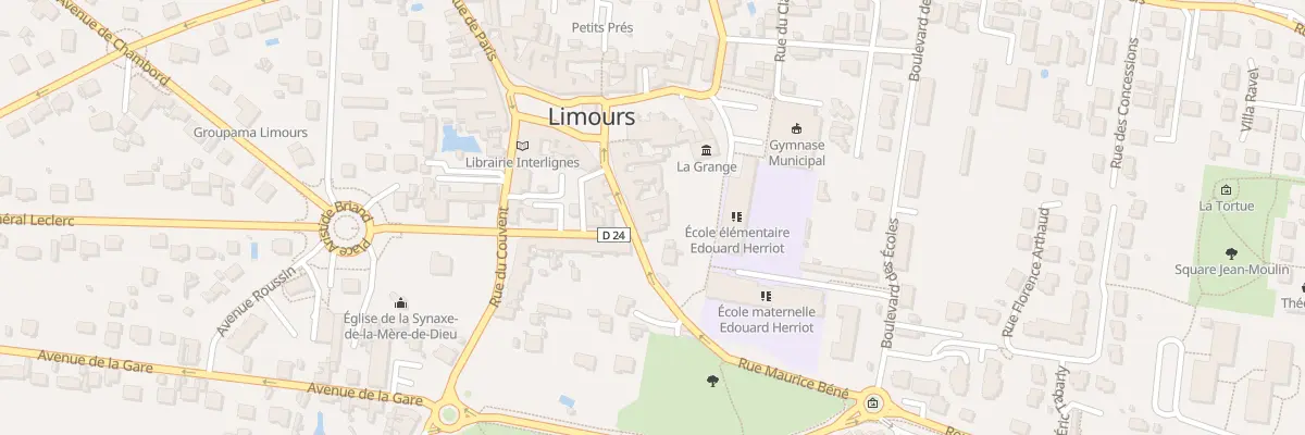 Plan du 15 Rue Maurice Béné à Limours