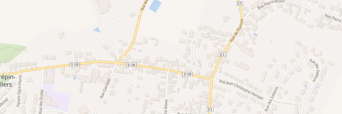 Plan du 12 Rue du Général De-gaulle à Saint-Crépin-Ibouvillers