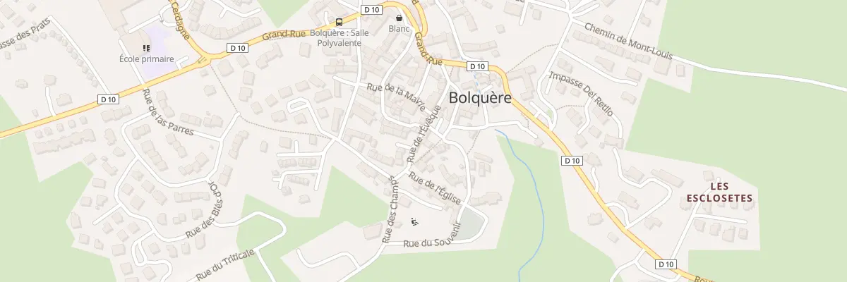 Plan du 9 Rue de l’Evêque à Bolquère