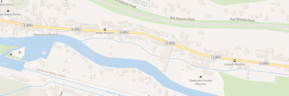 Plan du 29 Rue Jules Louis Breton à Vierzon