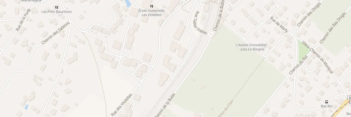 Plan du 4B Che du Peintre Ricois à Mareil-Marly