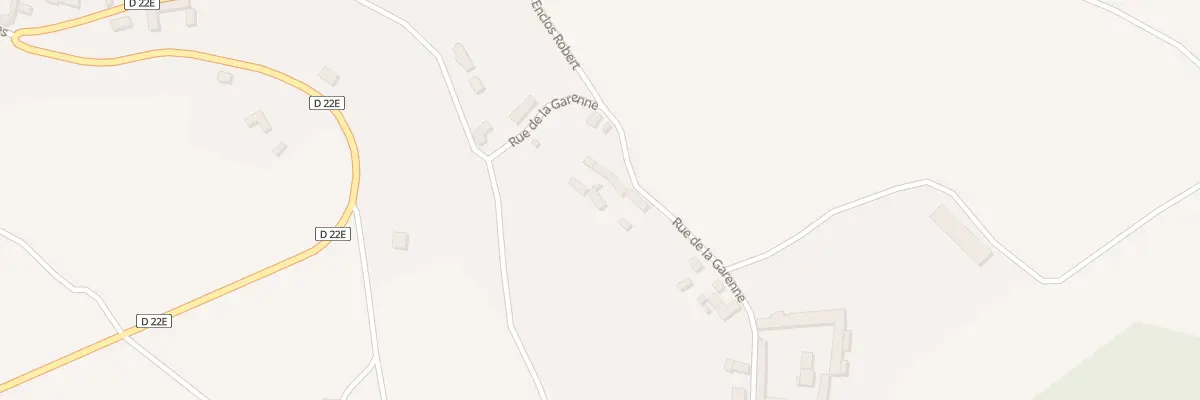 Plan du 44 Rue de la Garenne à Berville