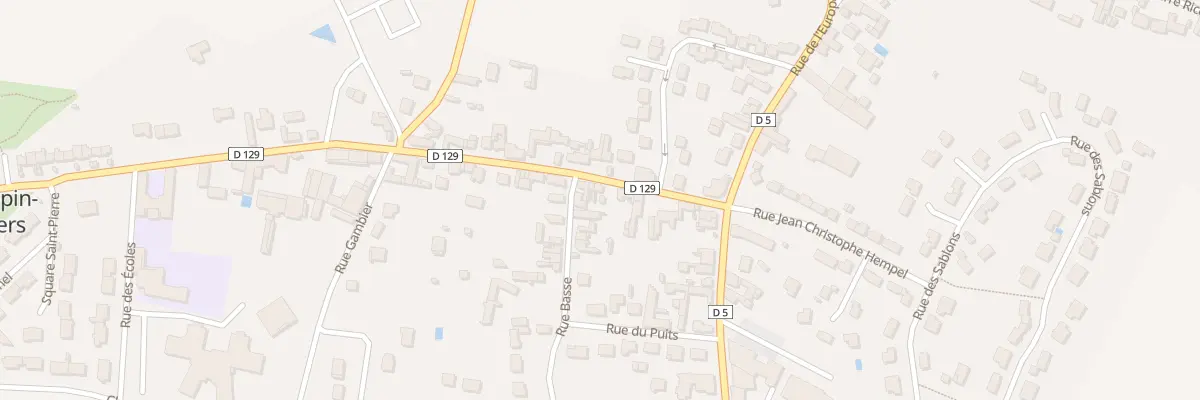 Plan du 15 Rue du Général De-gaulle à Saint-Crépin-Ibouvillers