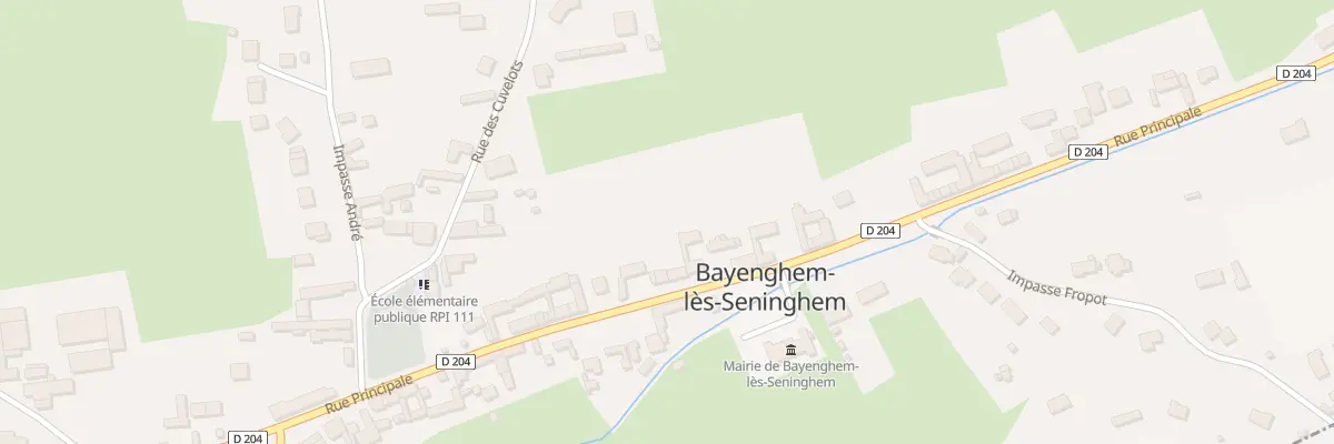 Plan du 68 Rue Principale à Bayenghem-lès-Seninghem