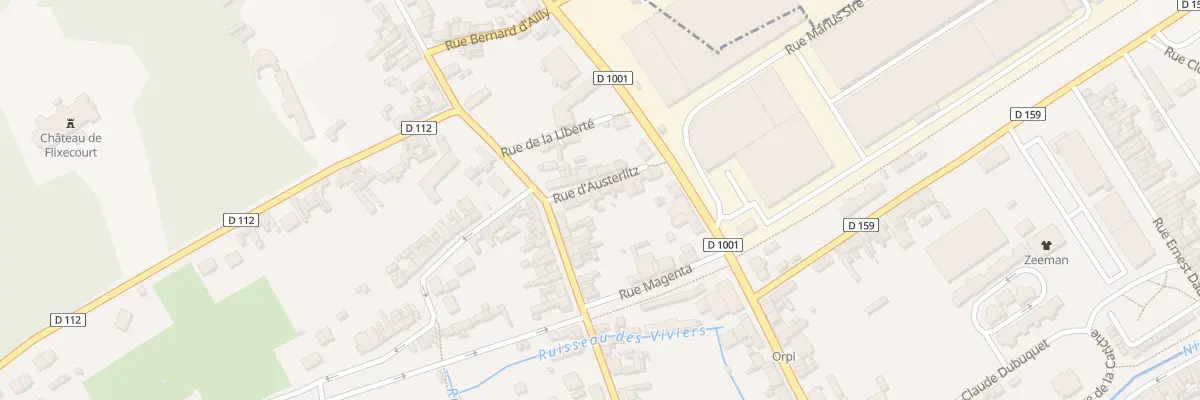 Plan du 3 Rue d’Austerlitz à Flixecourt