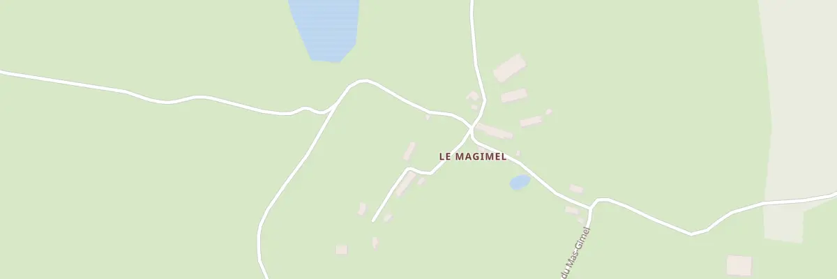 Plan du 5048 Le Magimel à Millevaches