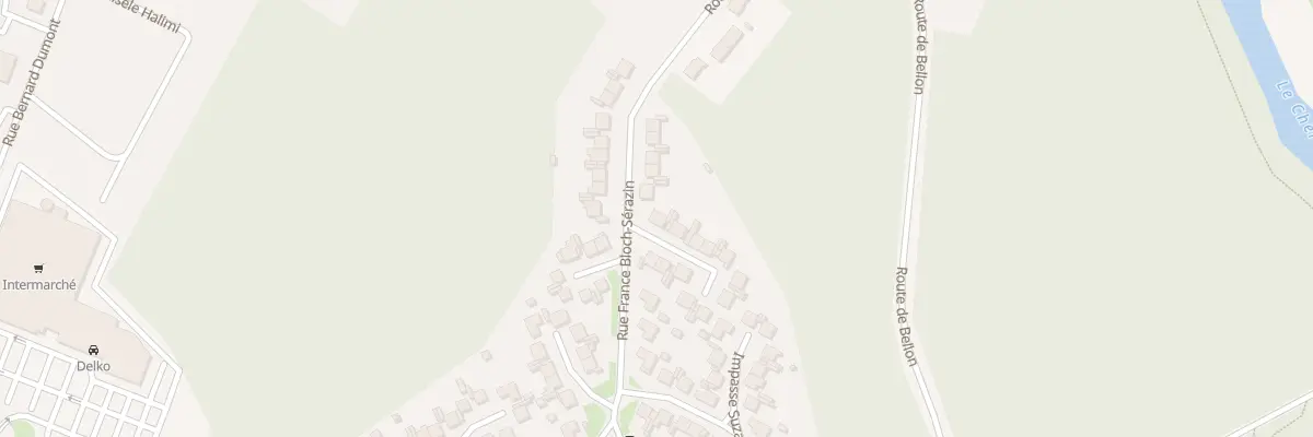 Plan du 11 Rue France Bloch-sérazin à Vierzon