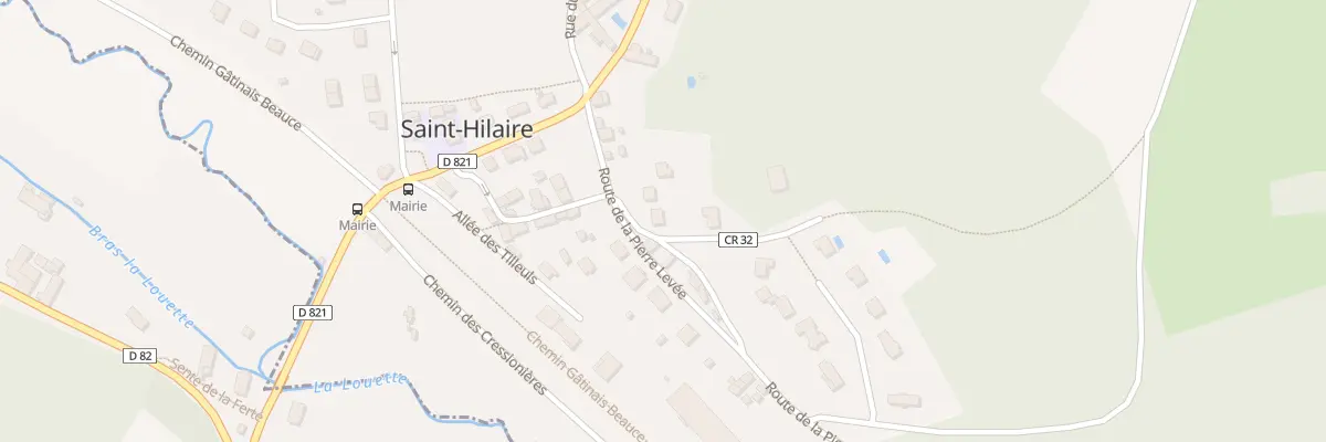 Plan du 1 Cr N32 Montoir de la Croix à Saint-Hilaire