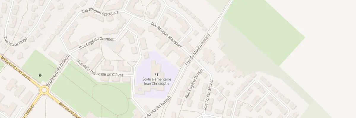 Plan du 17 Rue du Moulin à Renard à Guyancourt