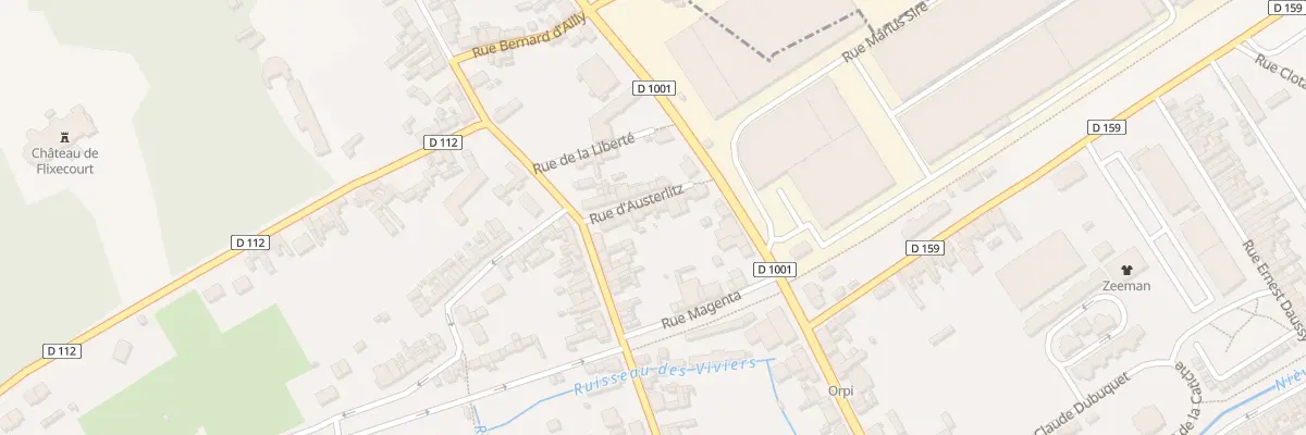 Plan du 5 Rue d’Austerlitz à Flixecourt