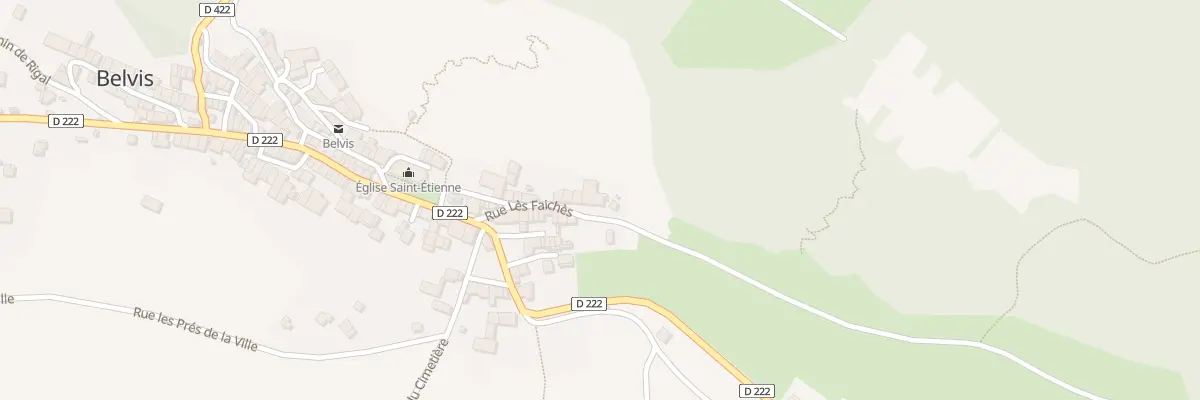 Plan du 57 Le Village à Belvis