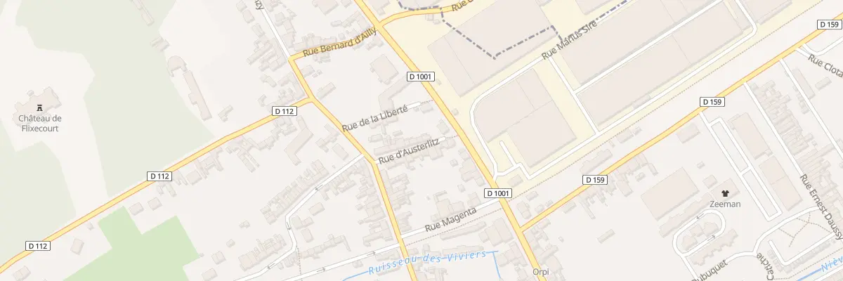 Plan du 10 Rue d’Austerlitz à Flixecourt