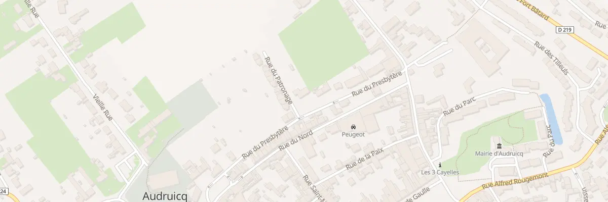 Plan du 164 Rue du Presbytère à Audruicq